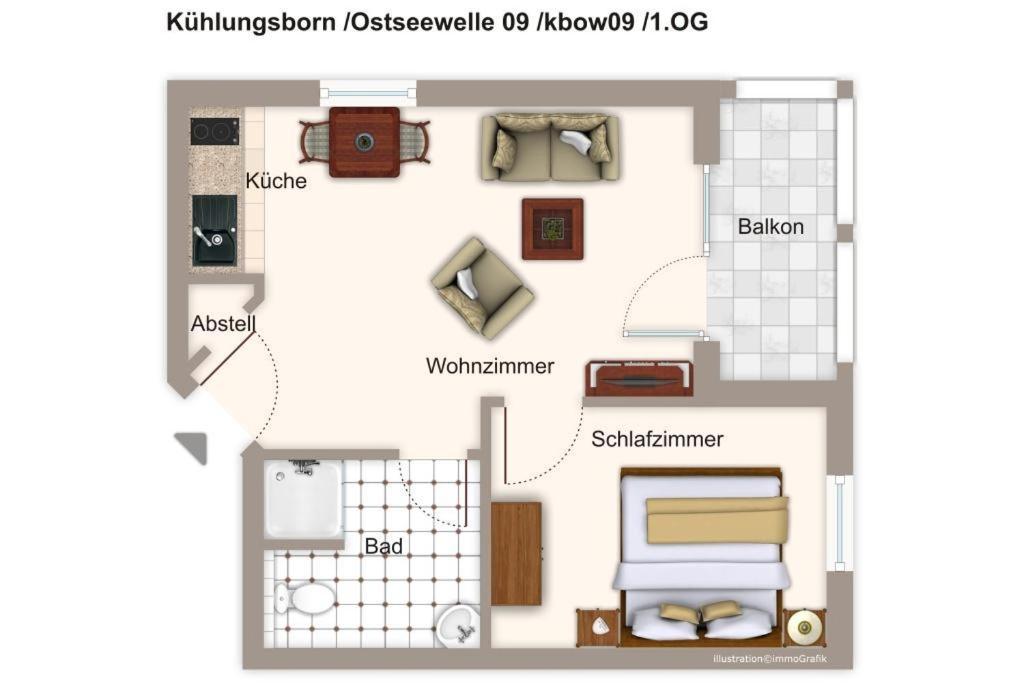 Ostseewelle Ostseewelle 009 Kühlungsborn Zewnętrze zdjęcie